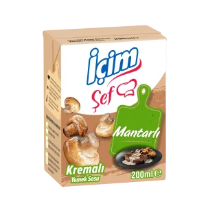 İçim Şef Mantarlı Kremalı Yemek Sosu