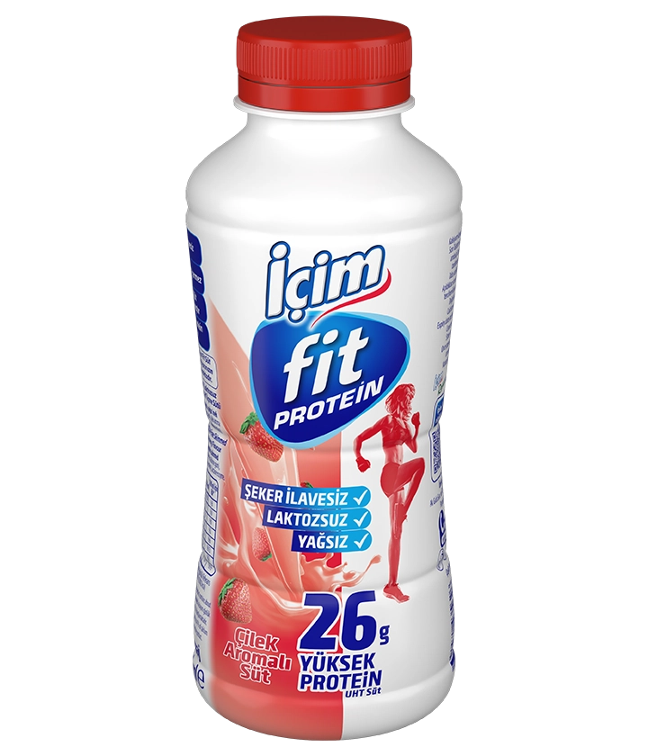 İçim Fit Protein Çilekli Süt 400ML